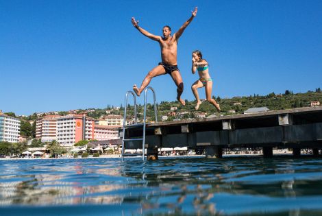 The most beautiful beaches in Portorož